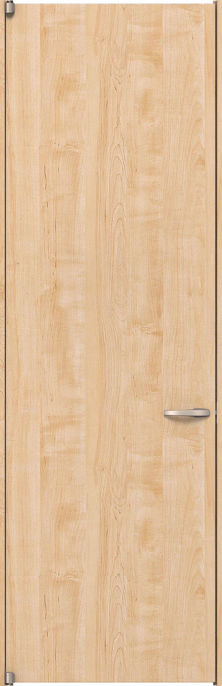 リビングドア　イエリア　二方枠ドア　扉セット　００デザイン　８２５幅　２４００高　〈ミルベージュ柄〉　左開き　空錠　ピボット丁番