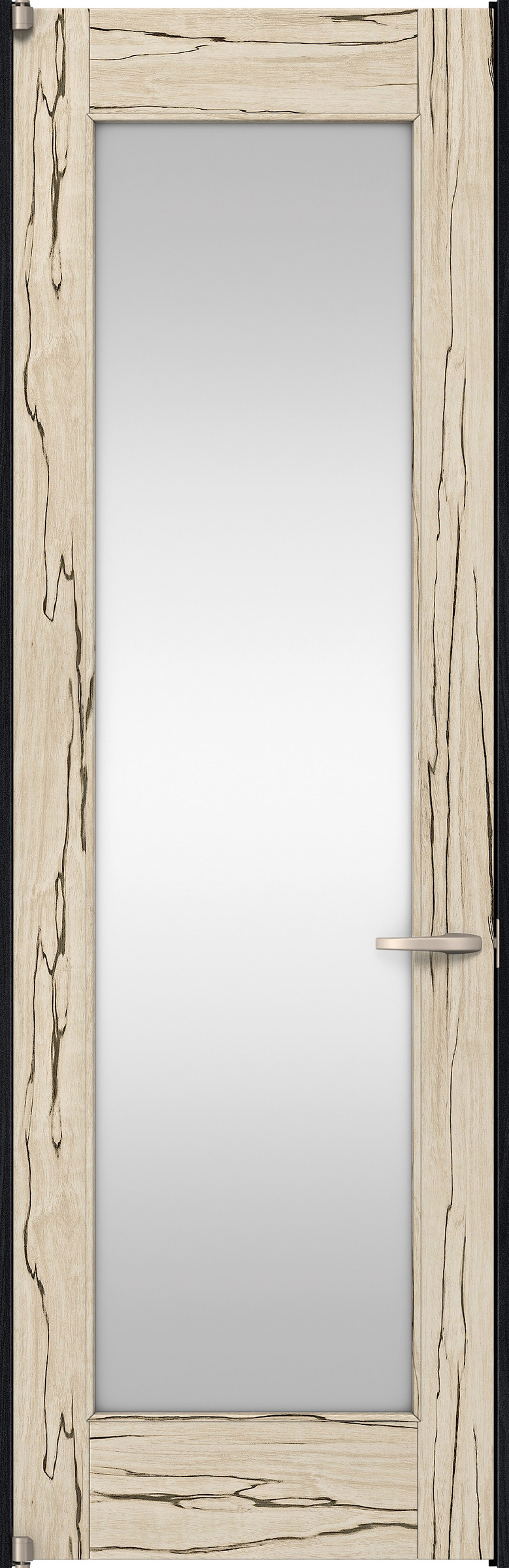 リビングドア　イエリア　二方枠ドア　扉セット　２１デザイン　８５０幅　２４００高　〈スロウベージュ柄〉　左開き　空錠　ピボット丁番