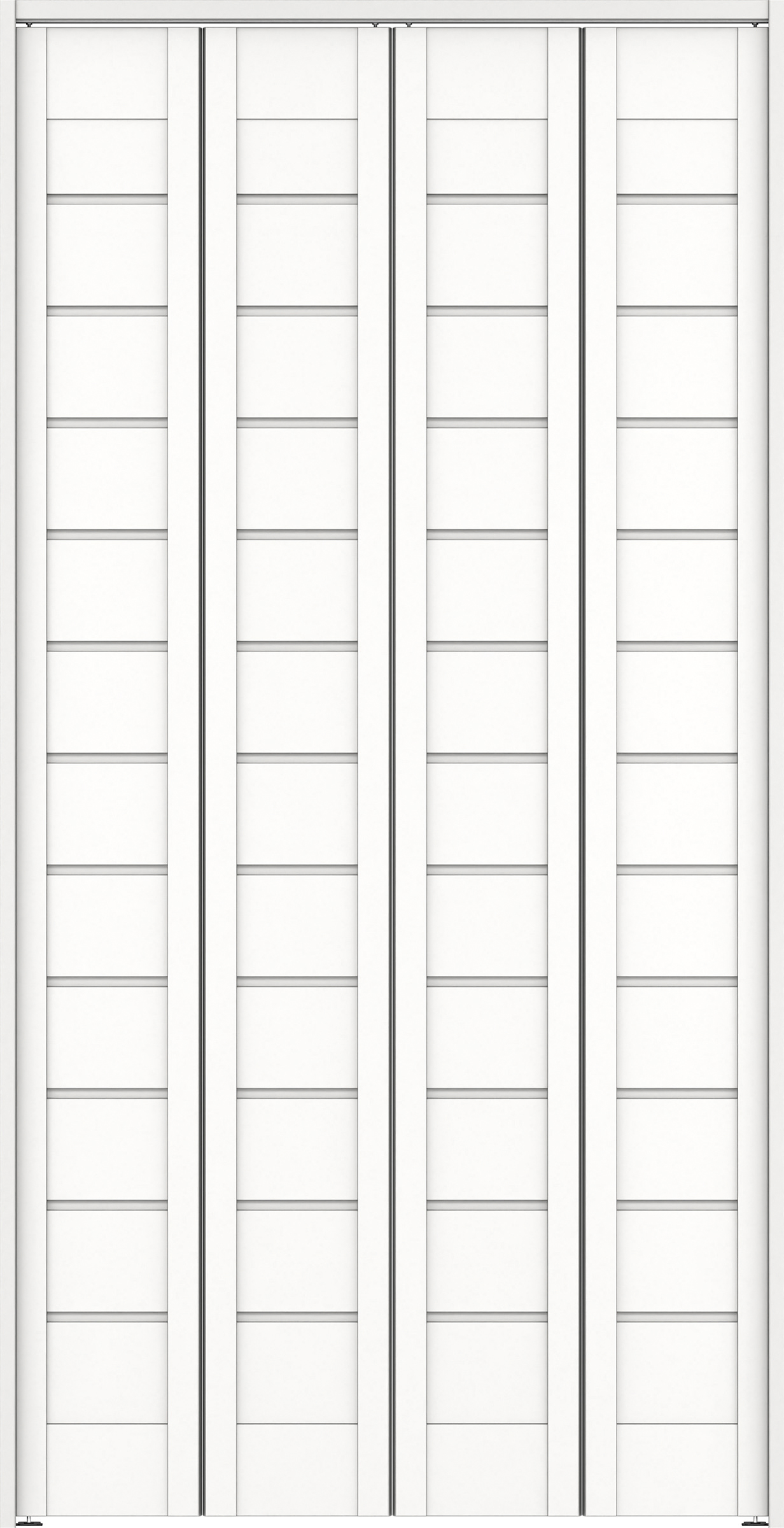 クローク収納　イエリア　折戸ユニット　通気タイプ　ウッド扉　下レールレス三方枠（固定枠）　セット　１１９０幅（４．５尺間口）　２３２０高　〈パウダーホワイト柄〉　ハンドルレス