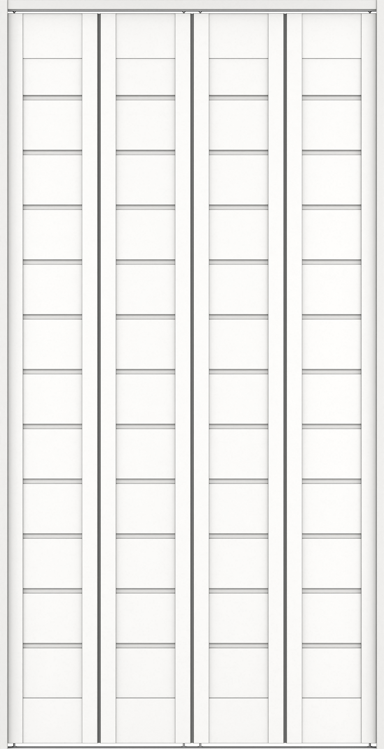 クローク収納　イエリア　折戸ユニット　通気タイプ　ウッド扉　下レール付三方枠（固定枠）　セット　１１９０幅（４．５尺間口）　２３２０高　〈パウダーホワイト柄〉　ハンドルレス