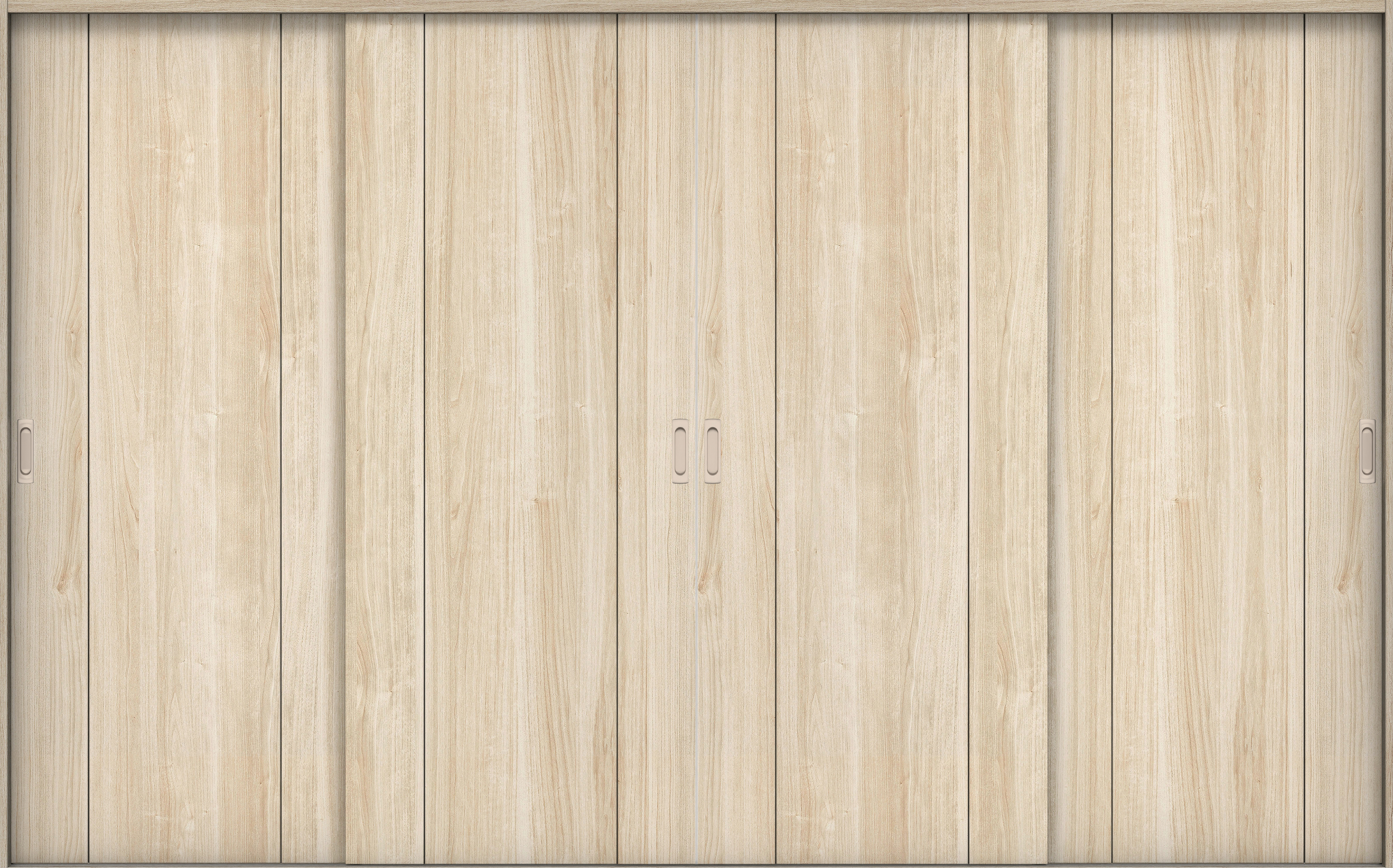 リビングドア　イエリア　引戸・４枚引違　扉セット　１Ｐデザイン　３２６６幅用　２０００高　〈コットンベージュ柄〉　左右兼用　錠なし　ラクラクローズ付