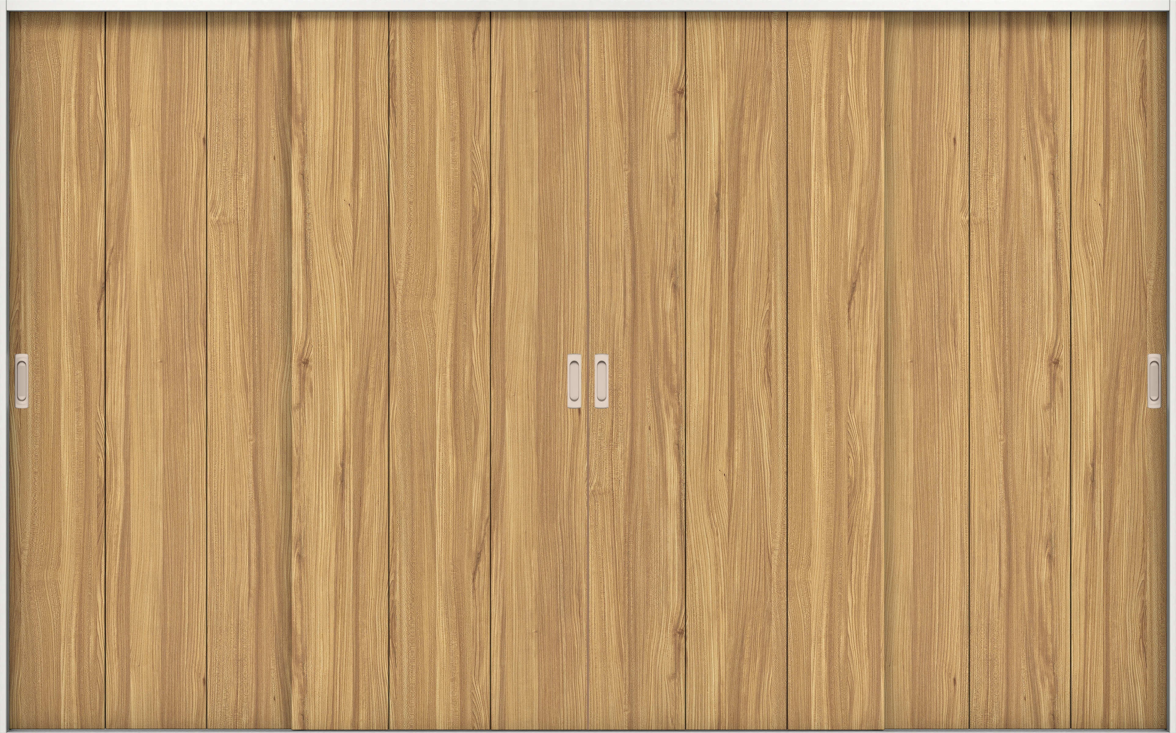 リビングドア　イエリア　引戸・４枚引違　扉セット　Ｇ１デザイン　３２６６幅用　２０００高　〈シナモンブラウン柄〉　左右兼用　錠なし　ラクラクローズ付