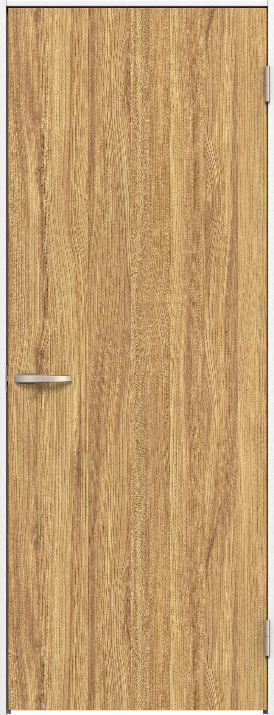 リビングドア　イエリア　片開きドア　扉セット　００デザイン　７３５幅　２０００高　〈シナモンブラウン柄〉　右開き　空錠　Ｎスタンダード丁番