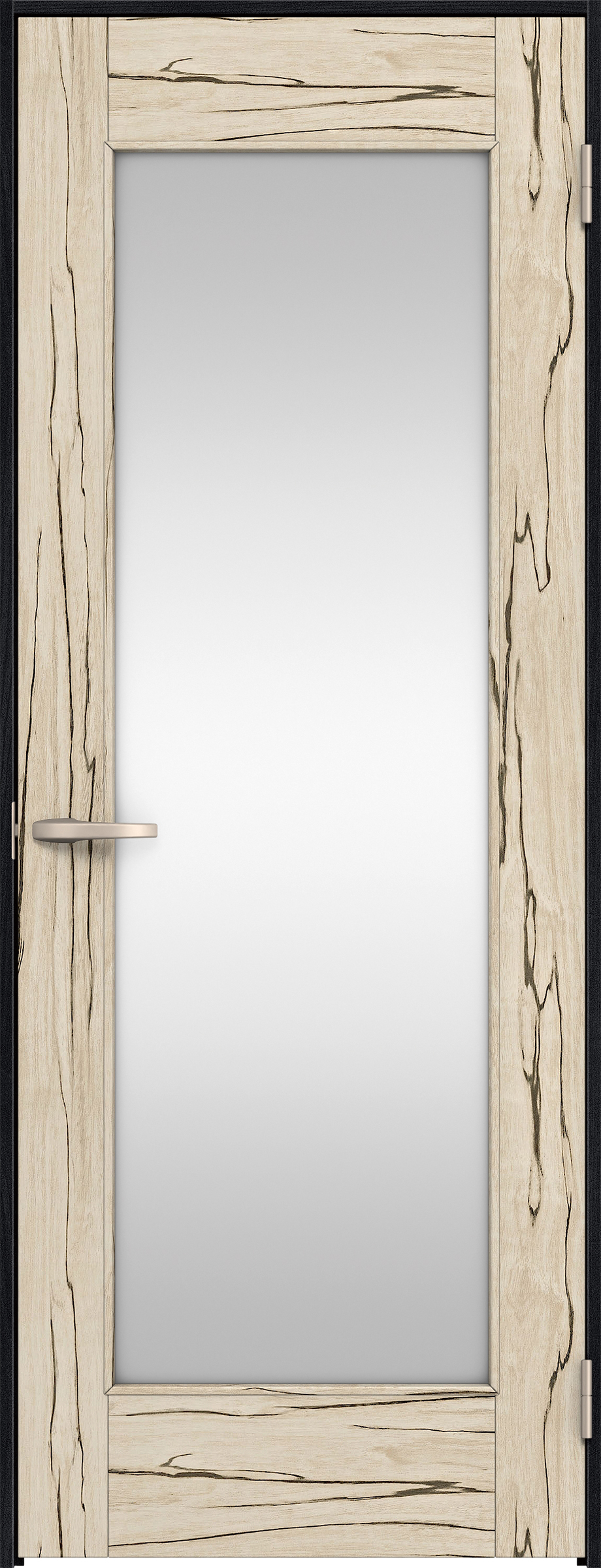 リビングドア　イエリア　片開きドア　扉セット　２１デザイン　７８０幅　２０００高　〈スロウベージュ柄〉　右開き　空錠　Ｎスタンダード丁番