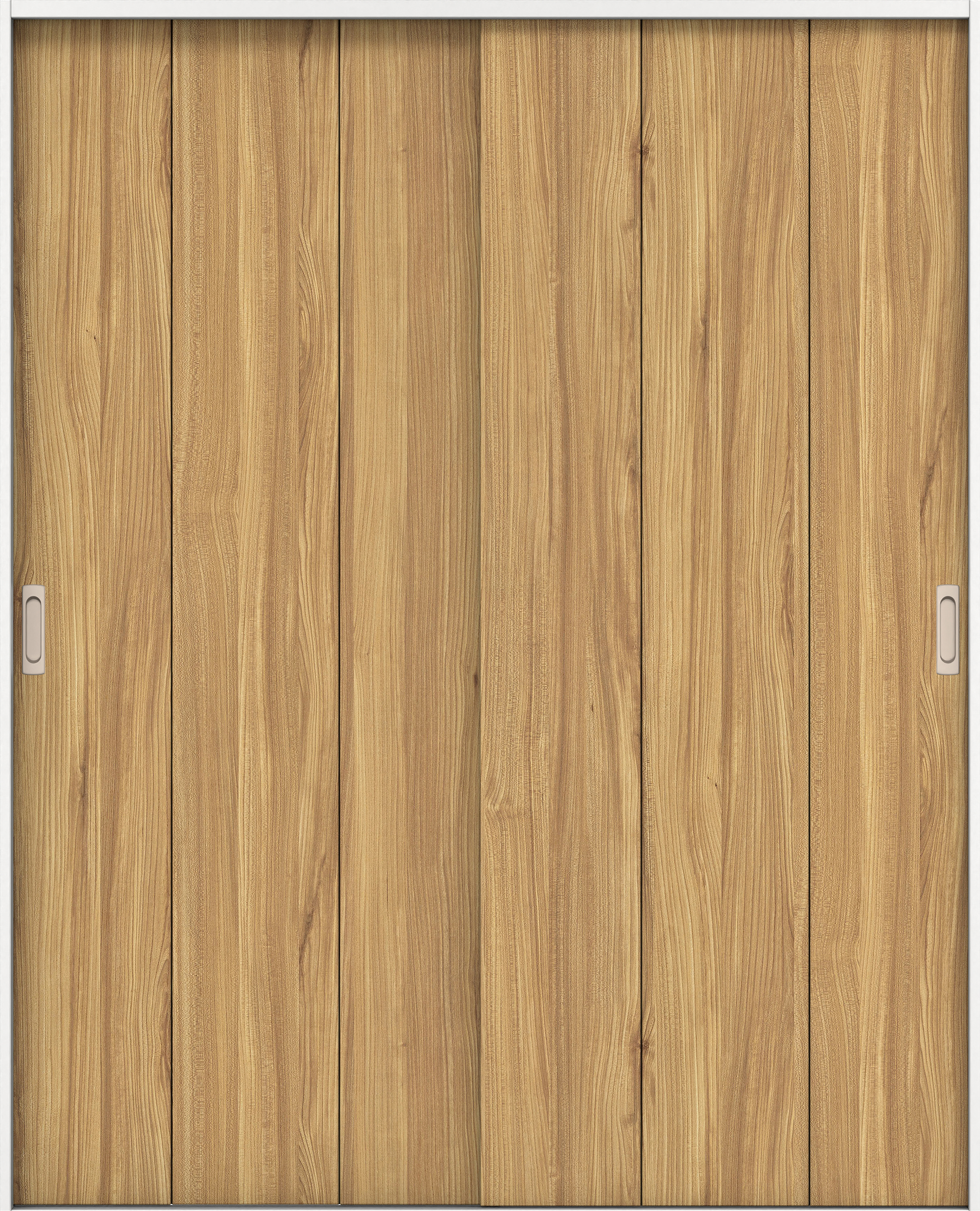 リビングドア　イエリア　引戸・引違　扉セット　Ｇ１デザイン　１７４５幅用　２０００高　〈シナモンブラウン柄〉　左右兼用　錠なし　ラクラクローズ付