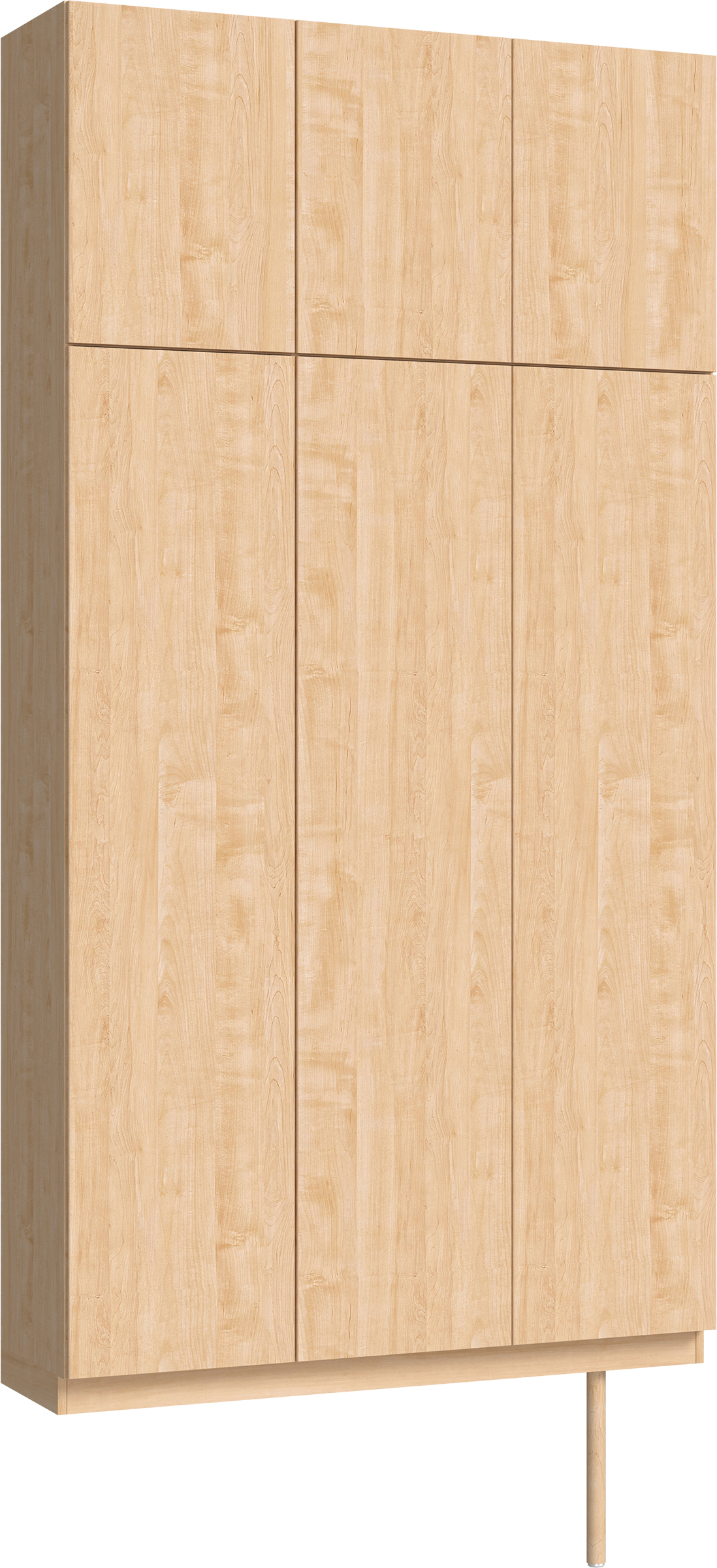 玄関収納　イエリア　開き戸ユニット　フラット縦木目　Ｓ３０　トールＰＬＡＮ　シューズ収納　ウッド扉　１２００幅　〈ミルベージュ柄〉　ハンドルレス