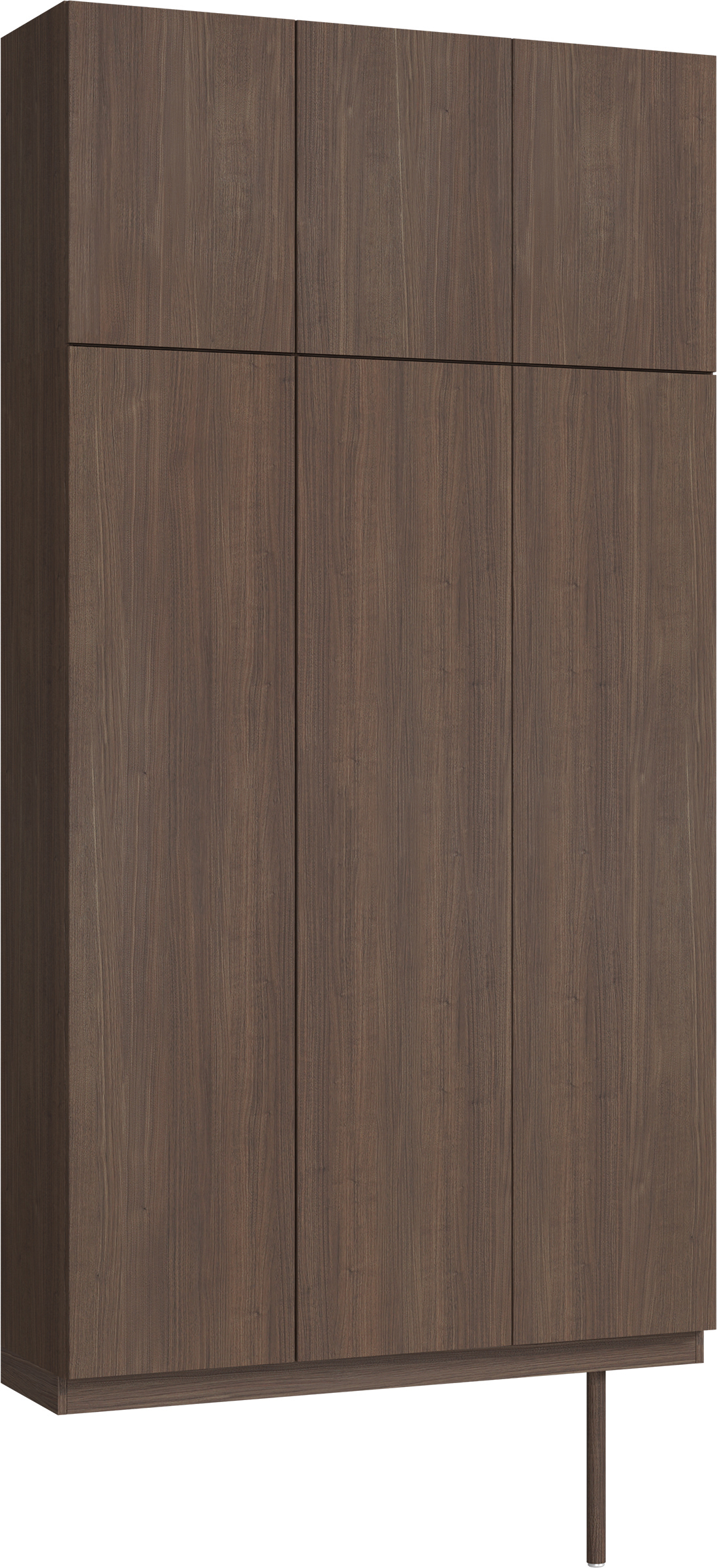 玄関収納　イエリア　開き戸ユニット　フラット縦木目　Ｓ３０　トールＰＬＡＮ　シューズ収納　ウッド扉　１２００幅　〈ダルブラウン柄〉　ハンドルレス