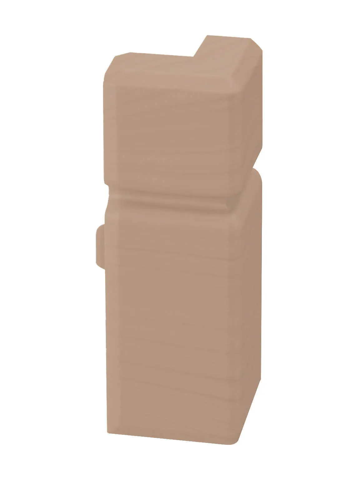 気密巾木用樹脂コーナーキャップ出隅