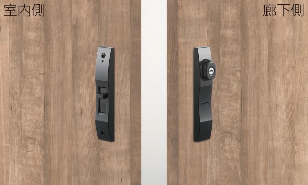 美和ロック引違錠（シリンダー錠）