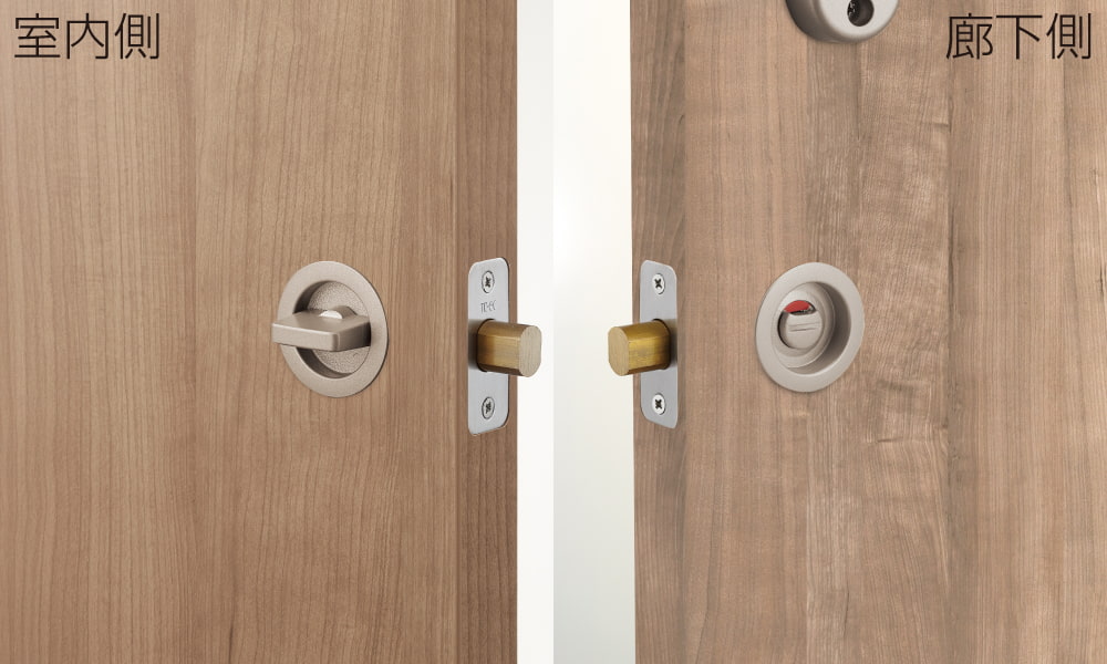 簡易本締錠（表示錠）