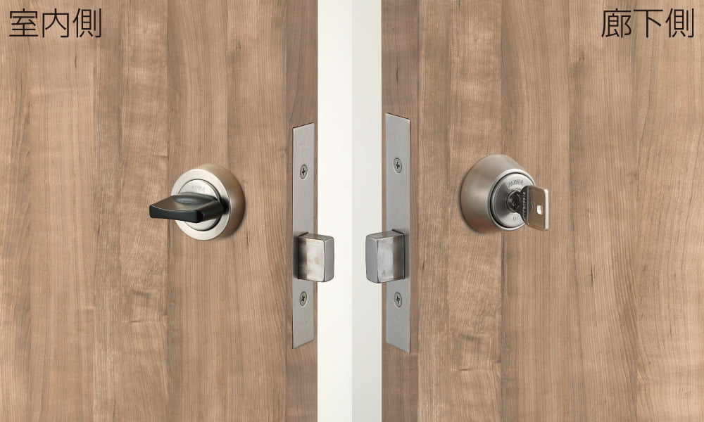 美和ロック本締錠（シリンダー錠）