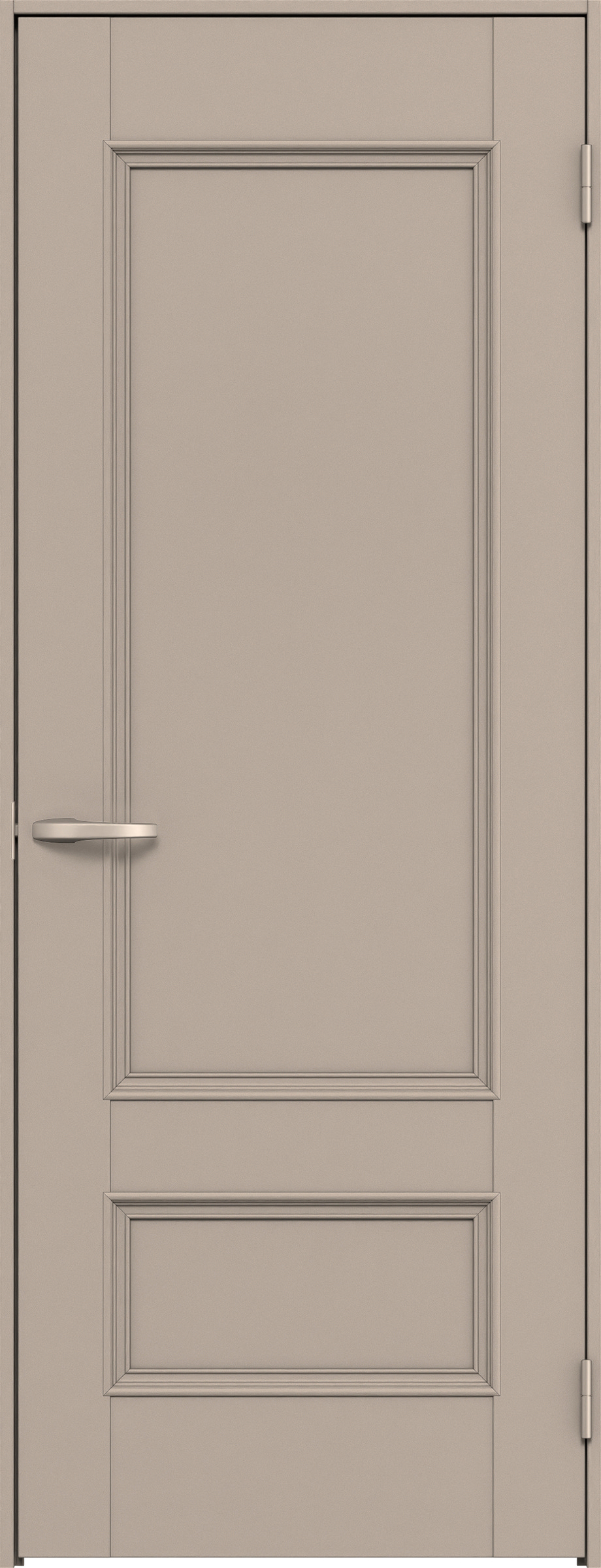 リビングドア　イエリア　片開きドア　扉セット　Ｍ１デザイン　７８０幅　２０００高　〈フォググレー柄〉　右開き　空錠　Ｎスタンダード丁番