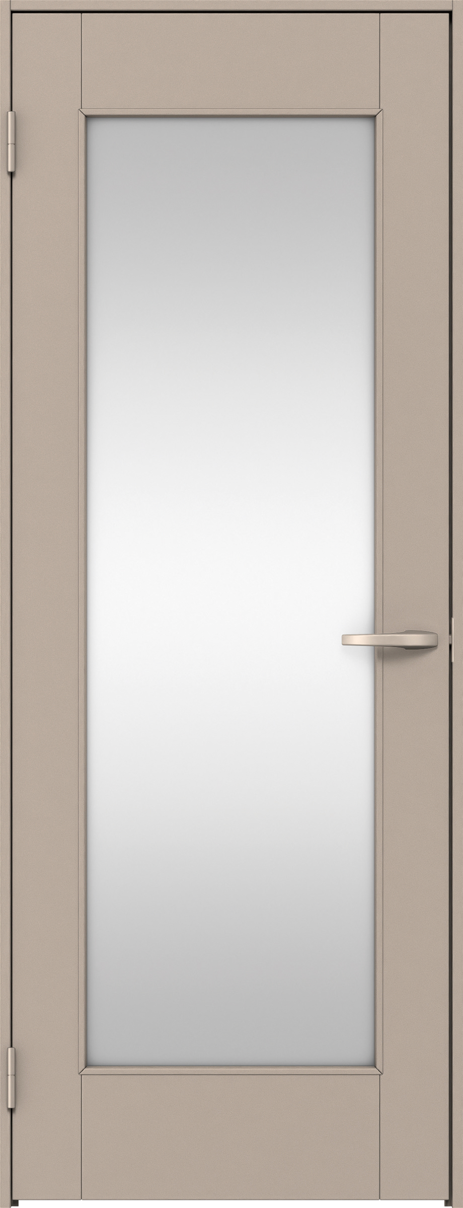 リビングドア　イエリア　片開きドア　扉セット　２１デザイン　８５０幅　２０００高　〈フォググレー柄〉　左開き　空錠　Ｎスタンダード丁番