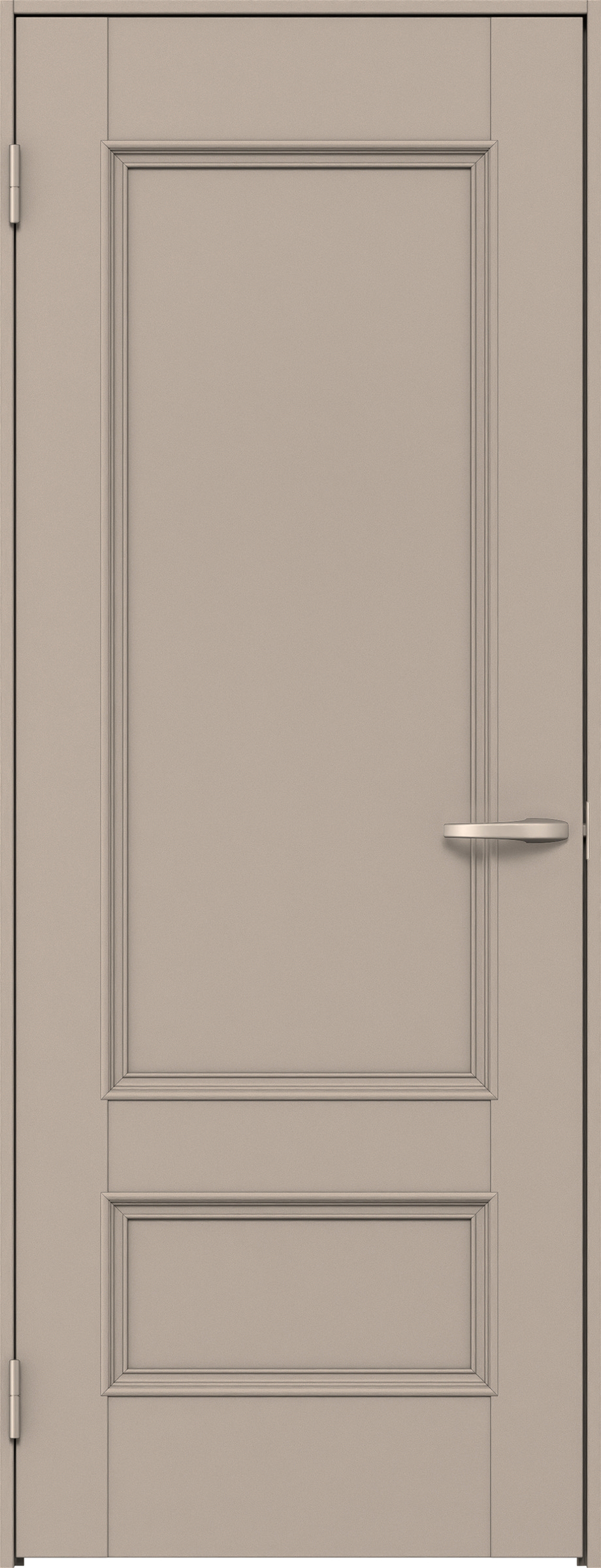 リビングドア　イエリア　片開きドア　扉セット　Ｍ１デザイン　８２５幅　２０００高　〈フォググレー柄〉　左開き　空錠　Ｎスタンダード丁番