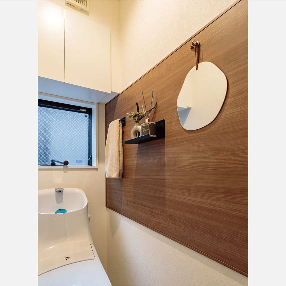 スタイルアート　マグネットタイプ　ＰＬＡＮ．０３　Ｔｏｉｌｅｔ<BR>〈トープグレー柄〉<BR>プランサイズ：Ｗ１２００×Ｈ８００㎜