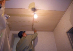 天井の復旧