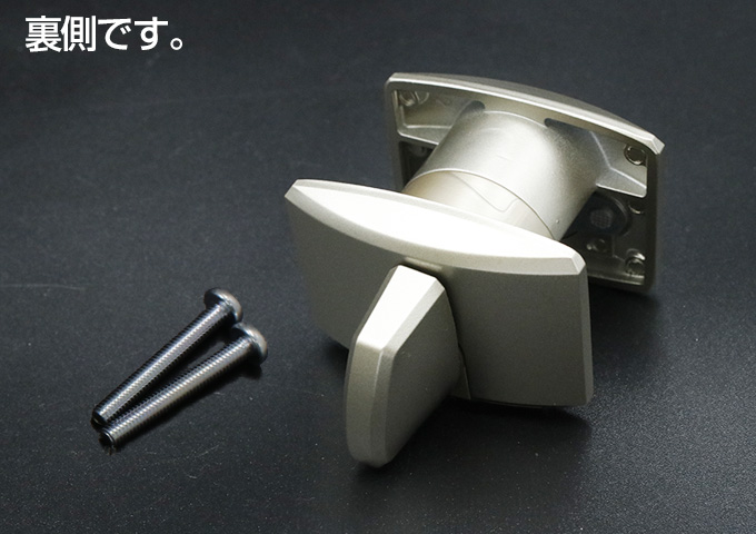 セパレートタイプ　レバーハンドルセット　85デザイン　簡易シリンダー錠　Ｔシルバー