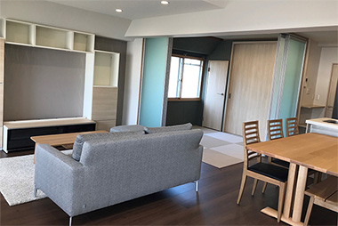 長年住み慣れた築35年のマンションを全面改装