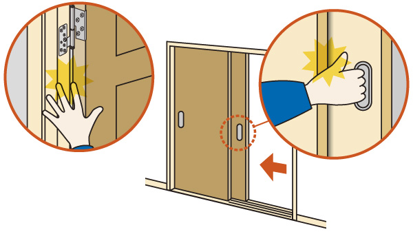 扉の隙間に手や指を挟むことはありますか Daiken 大建工業