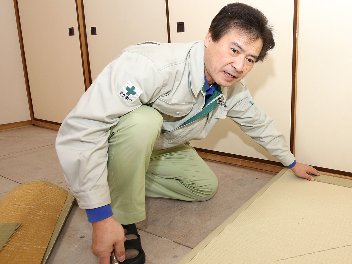 作業当日-作業は30分から1時間程度-