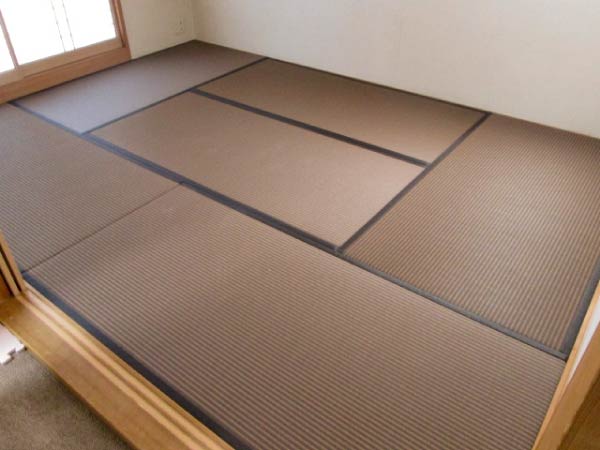 清流ストライプシリーズ 01 栗色×胡桃色（くりいろ×くるみいろ）